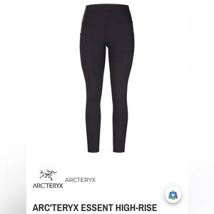Arc'teryx Essent Black Performance Leggings
